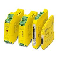 Safety Relays for Machine Protection and Emergency Stop Systems